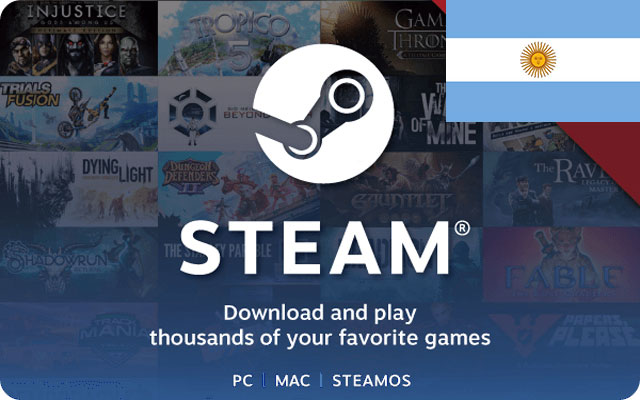 Steam Wallet Gift Card 500 ARS, Compra códigos baratos